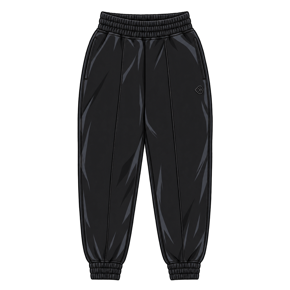 Pleated Sweatpants