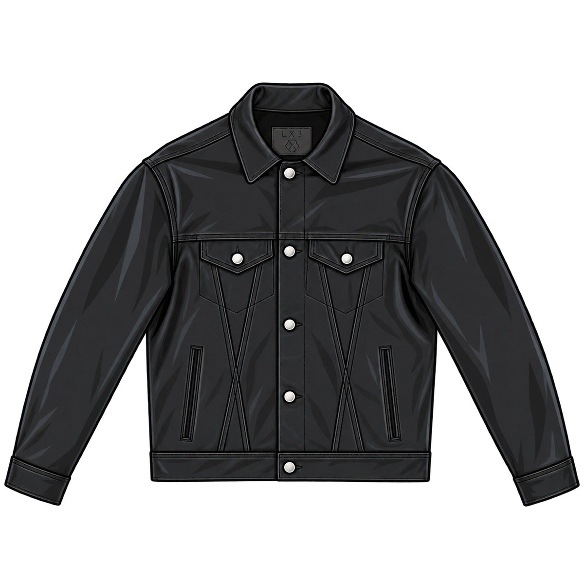 Leather Trucker Jacket